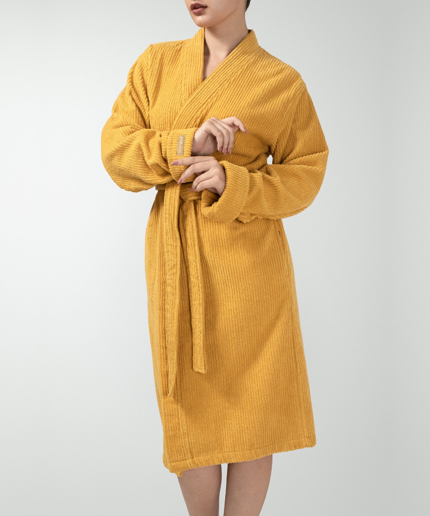 Pana - Unisex Bathrobe Mustard