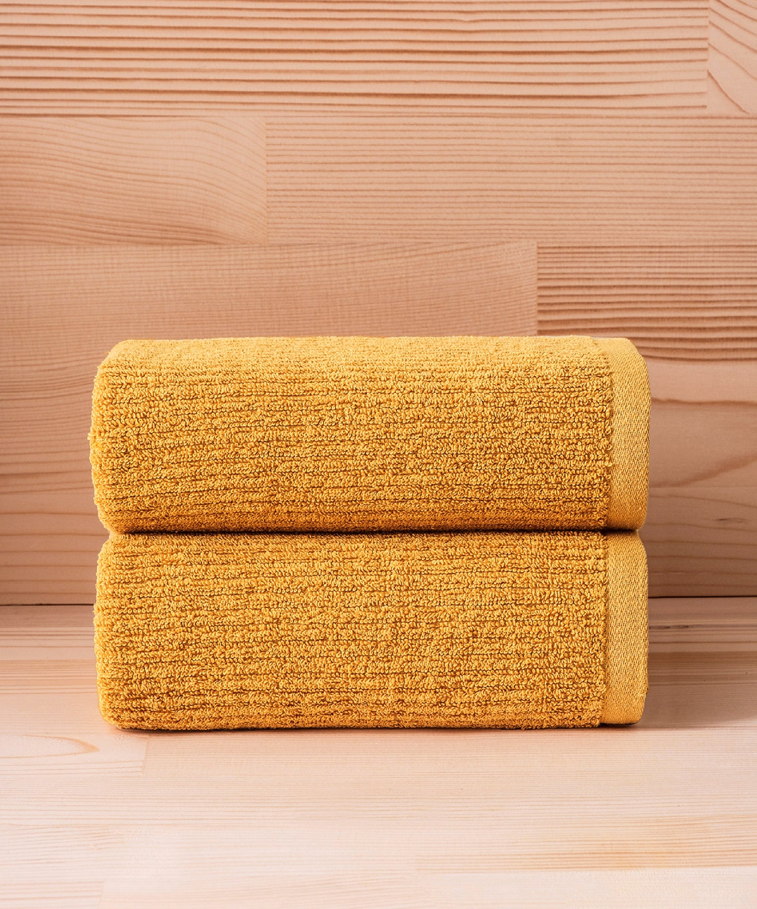 Pana - 50x90cm Set of 2 Towels Mustard