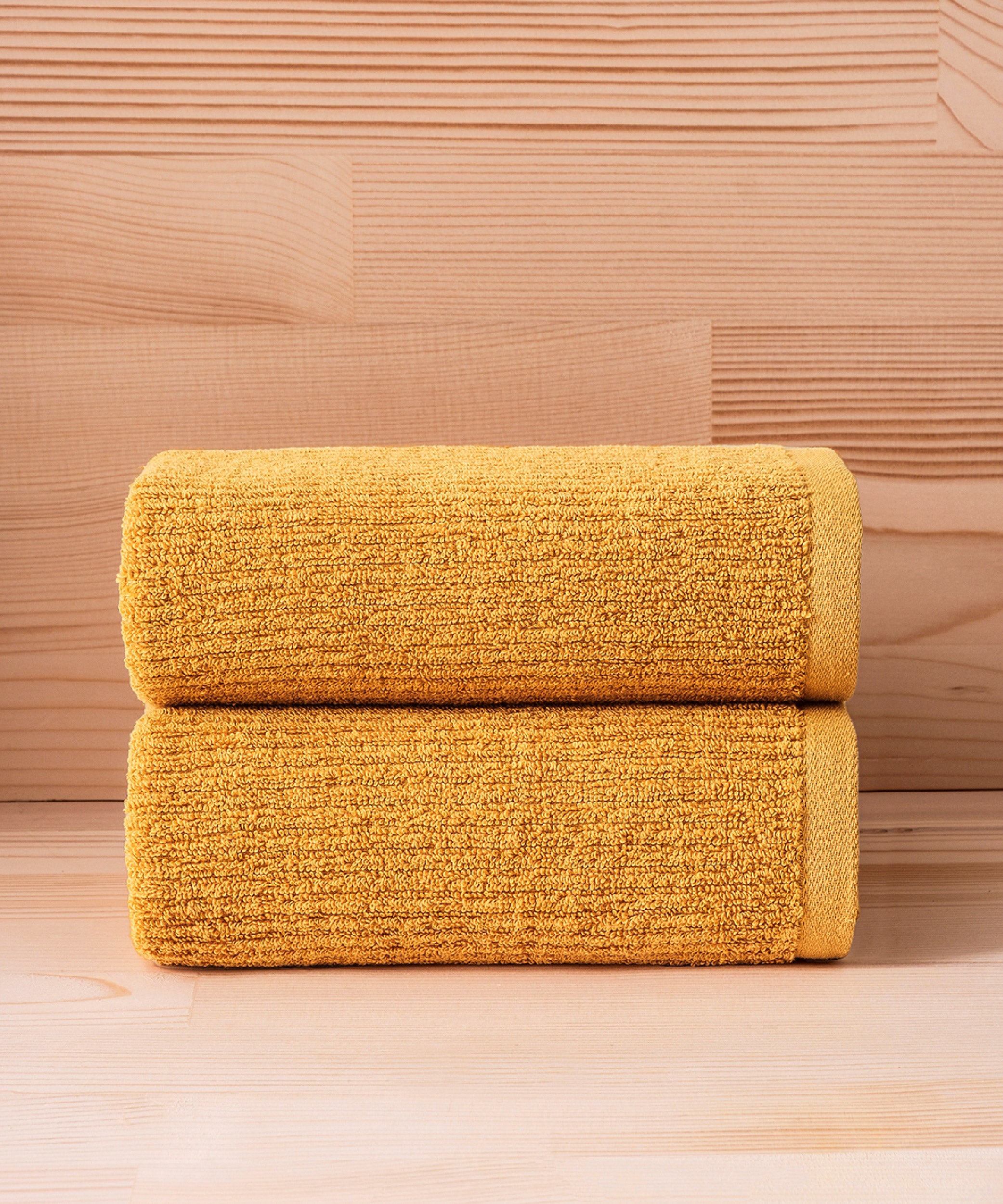 Pana - 50x90cm Set of 2 Towels Mustard
