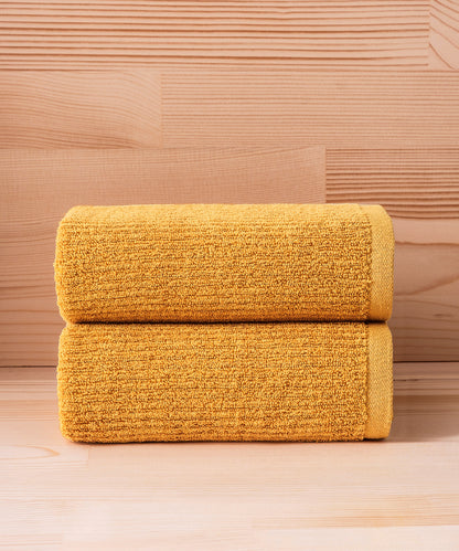 Pana - 50x90cm Set of 2 Towels Mustard