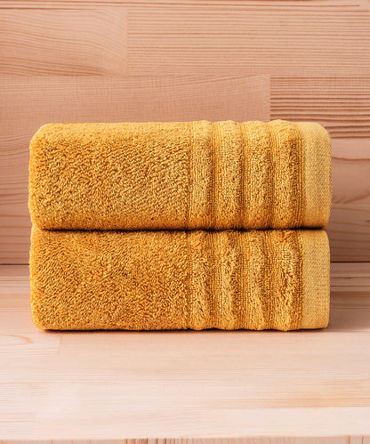 Lapis - 50x90cm Set of 2 Towels Mustard