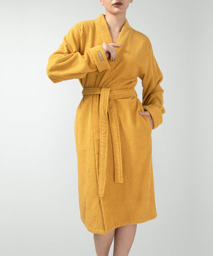 Pana - Unisex Bathrobe Mustard
