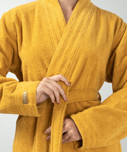 Lapis - Unisex Bathrobe Mustard