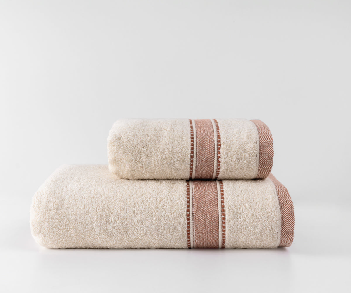 Natural Beattis Garmentwash Towel Set