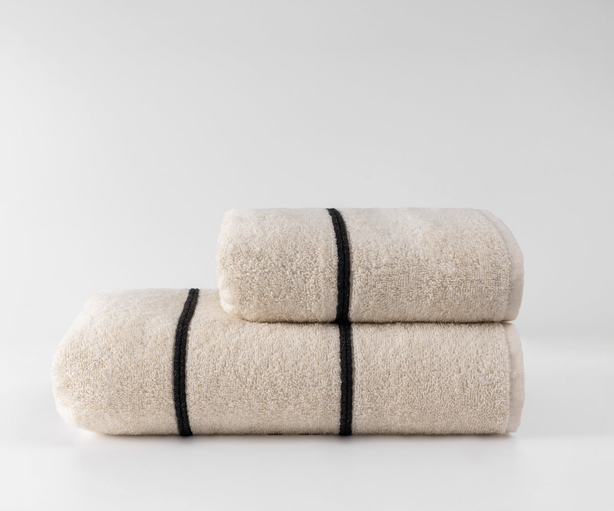 Natural Vilnus  Garmentwash Towel Set