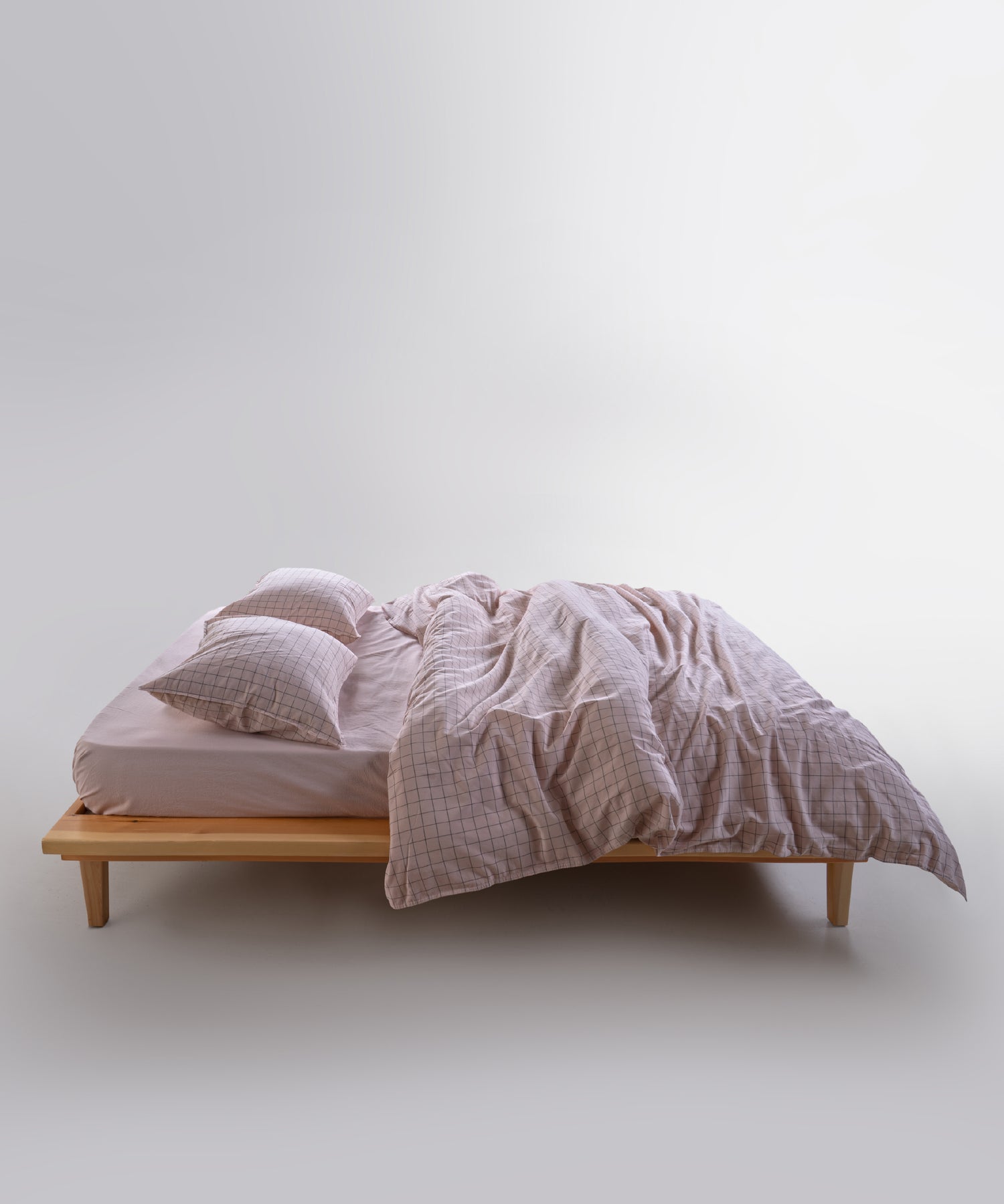 Stonewashed 100% Soft Cotton Duvet Cover Set Inara Pristine