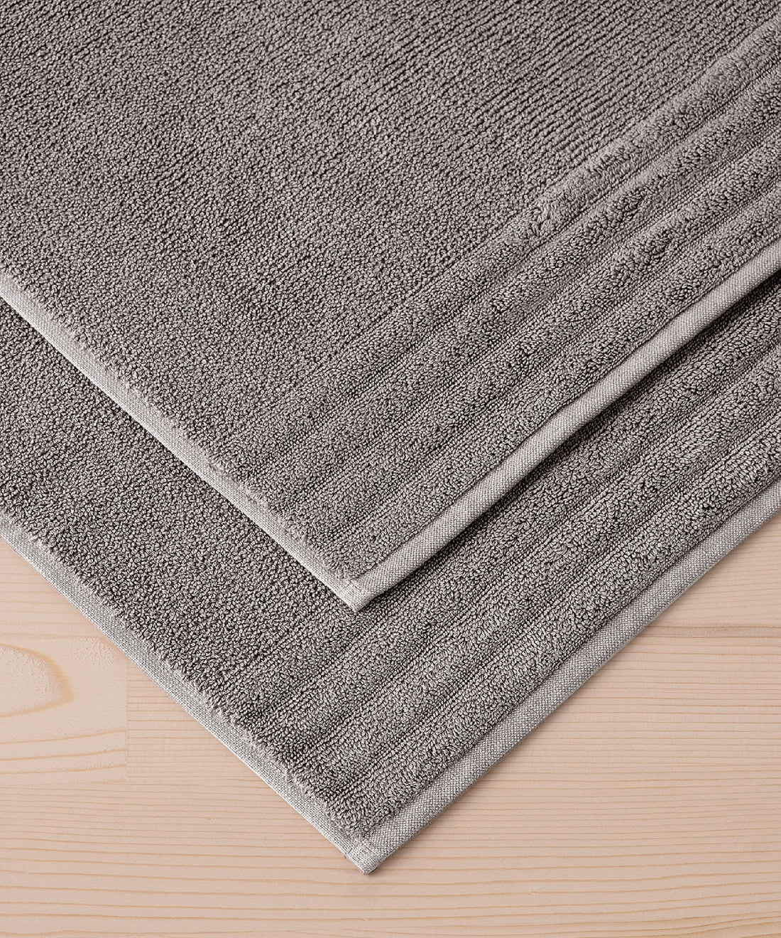 Lapis - 50x75cm Set of 2 Bathmats Grey