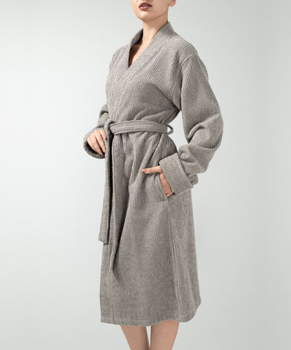 Pana - Unisex Bathrobe Grey