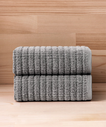 Penta - 50x90cm Set of 2 Towels Grey