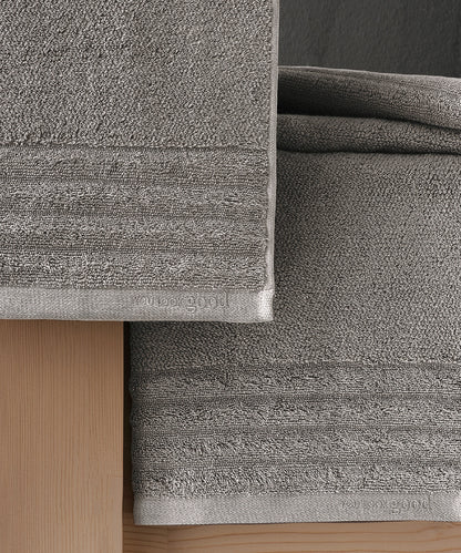 Lapis - 50x90cm 1 Towel + 70x140cm 1 Towel Grey