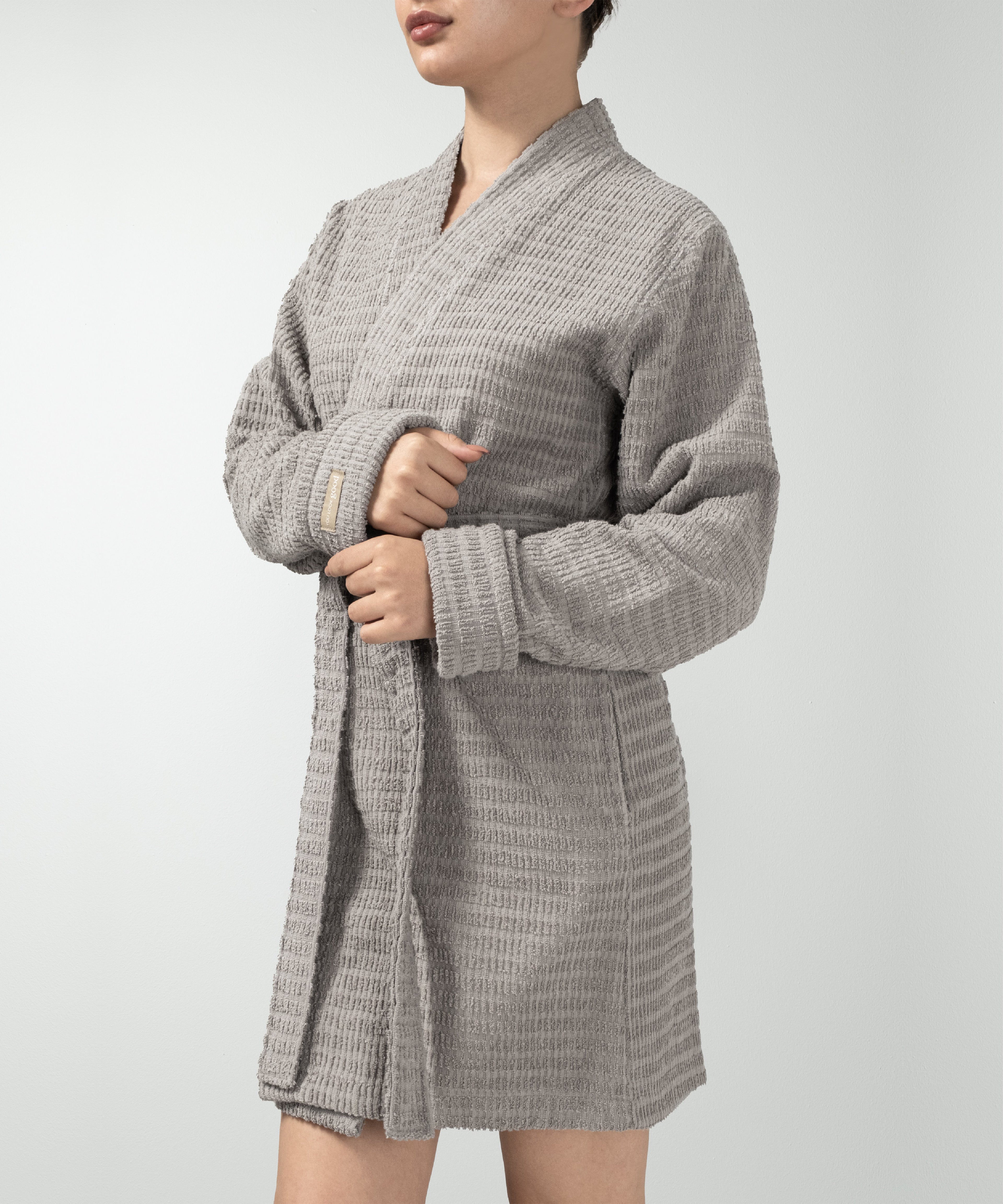 Penta - Unisex Bathrobe Grey