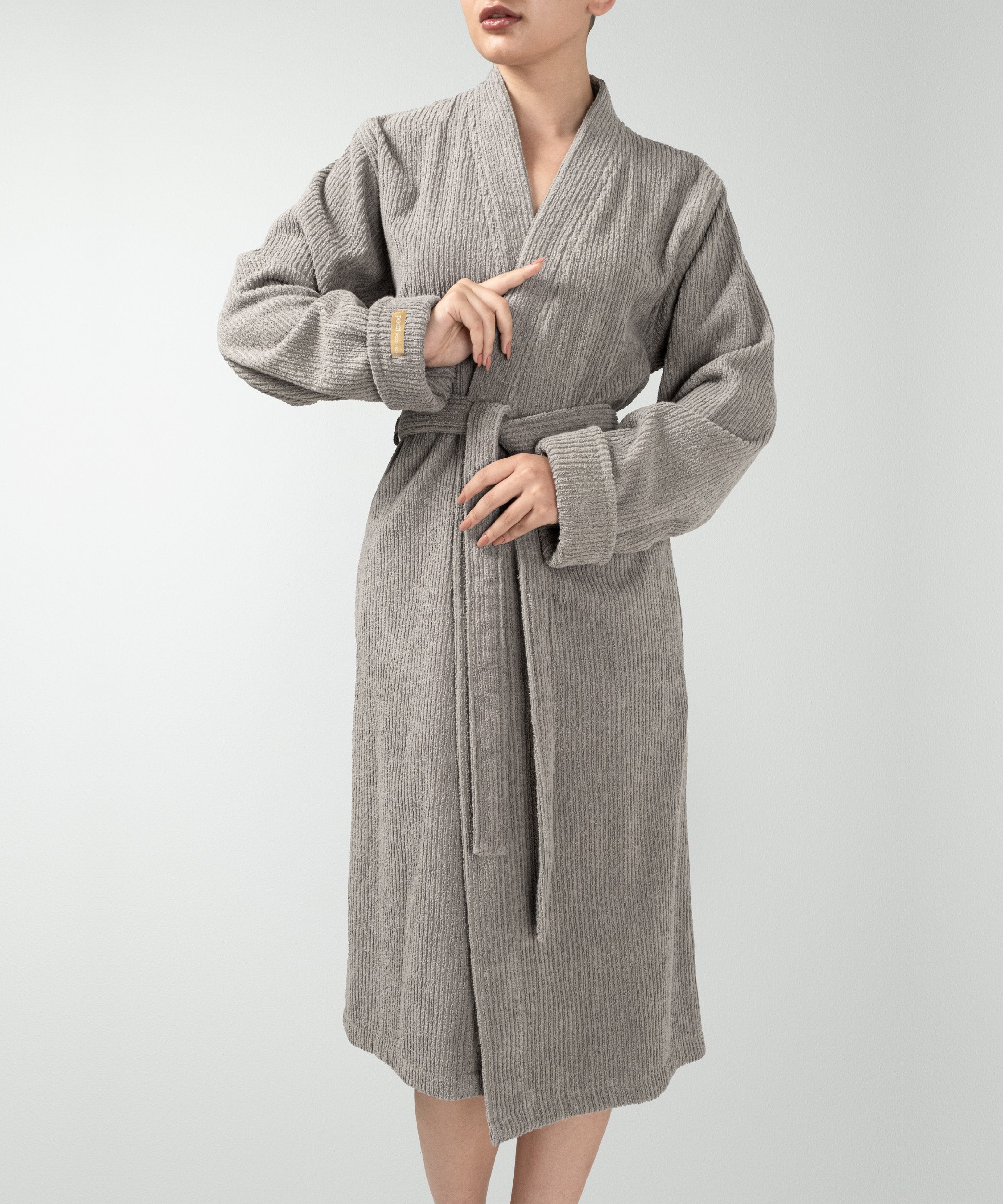 Pana - Unisex Bathrobe Grey