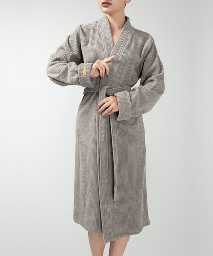Pana - Unisex Bathrobe Grey
