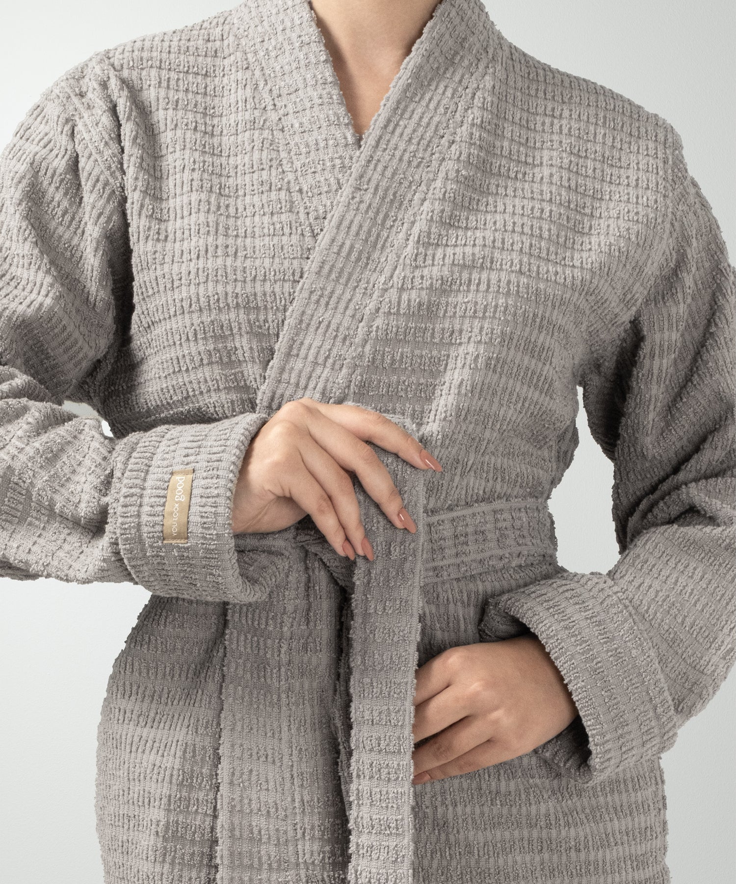 Penta - Unisex Bathrobe Grey