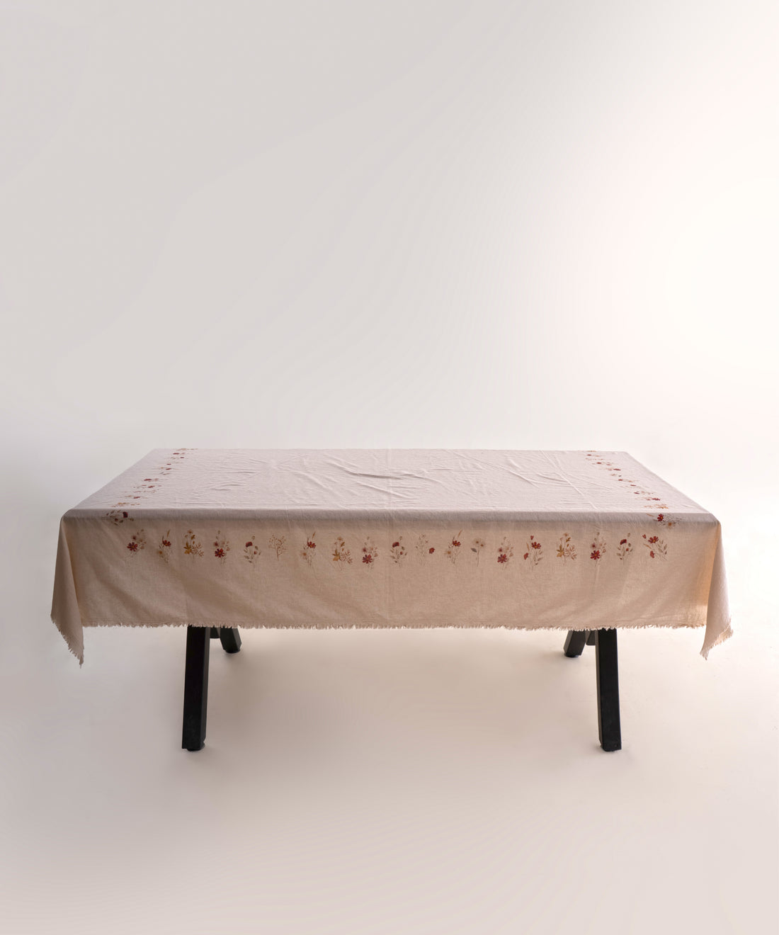 Brise Printanière %100 Cotton Garment Wash Tablecloth - 140X200cm