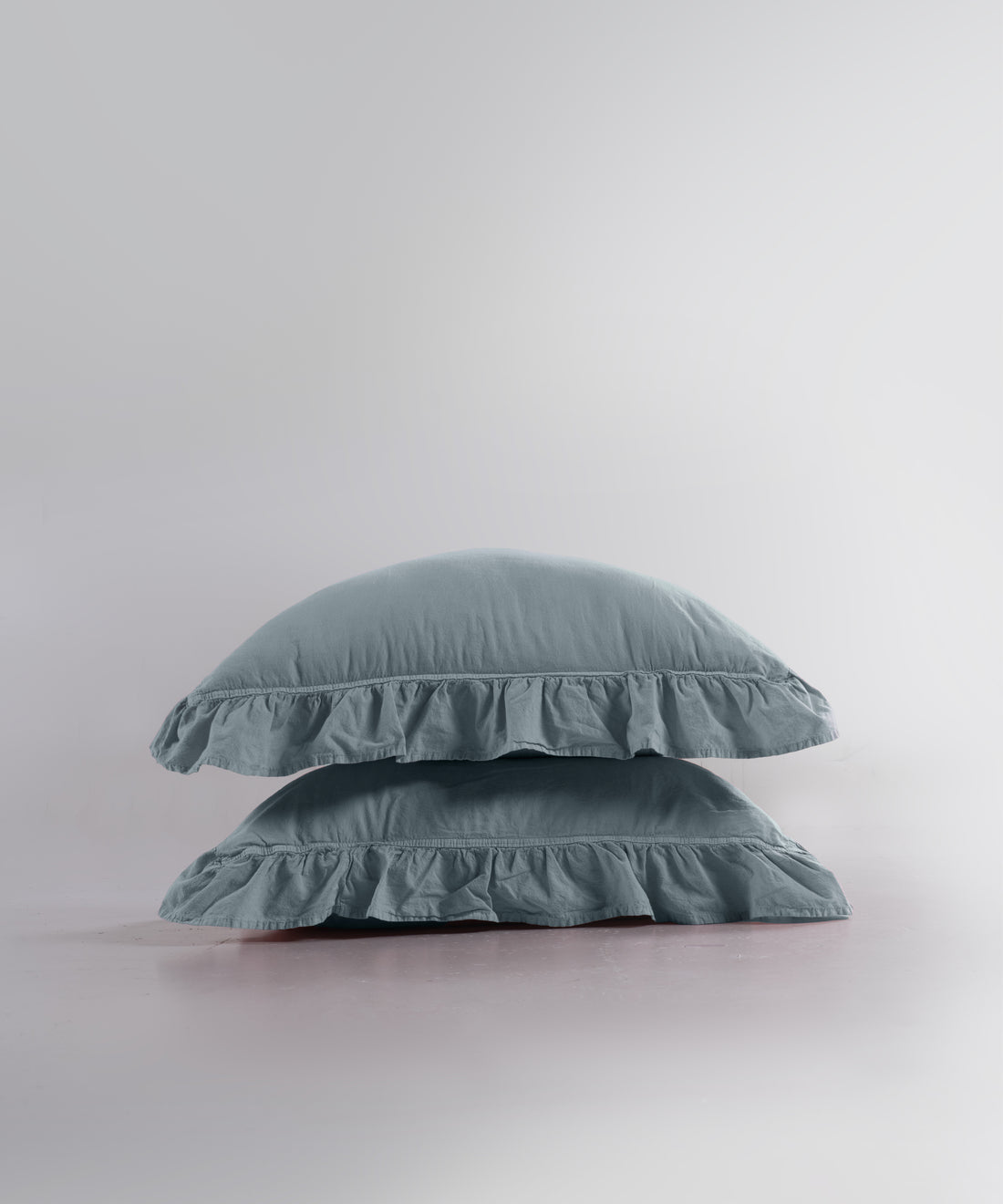 Stonewash Exclusive 100% Soft Cotton Pillowcase Mineral Blue
