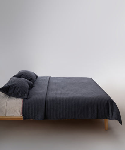 Myra 100% Cotton Stonewashed Bedspread Set - Castlerock