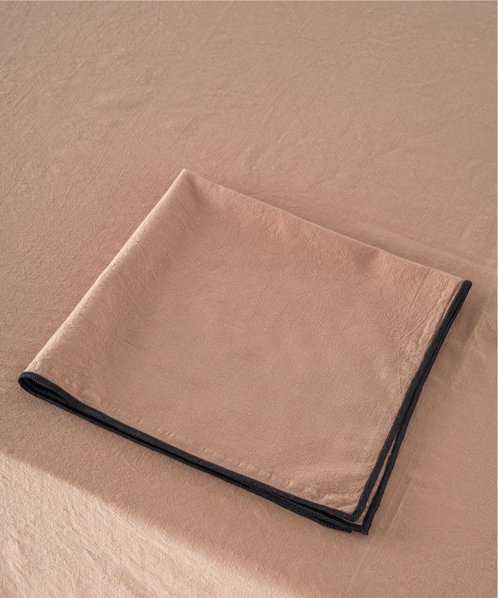 Essualte Wood Smoke 100% Cotton Stonewashed Napkin