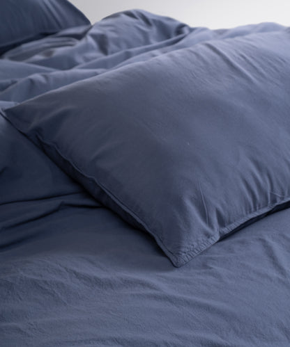 Stonewash Standart 100% Soft Cotton Pillowcase Natural Grey