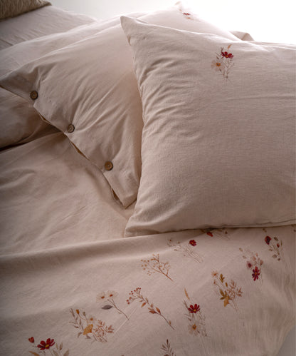 Brise Printanière 100% Cotton Garmentwash Duvet Cover Set