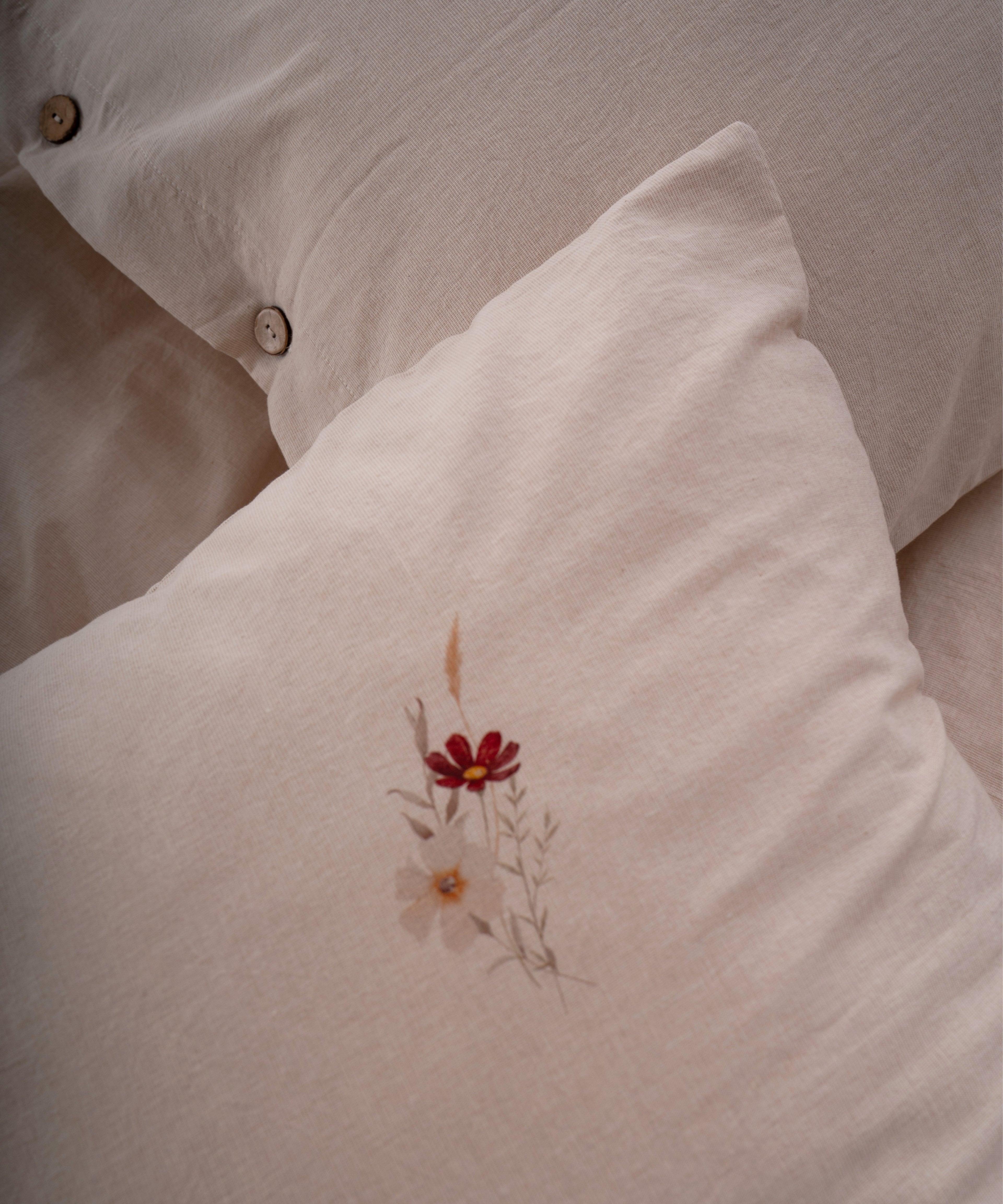 Brise Printanière 100% Cotton Garmentwash Duvet Cover Set