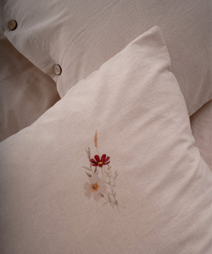 Brise Printanière 100% Cotton Garmentwash Duvet Cover Set
