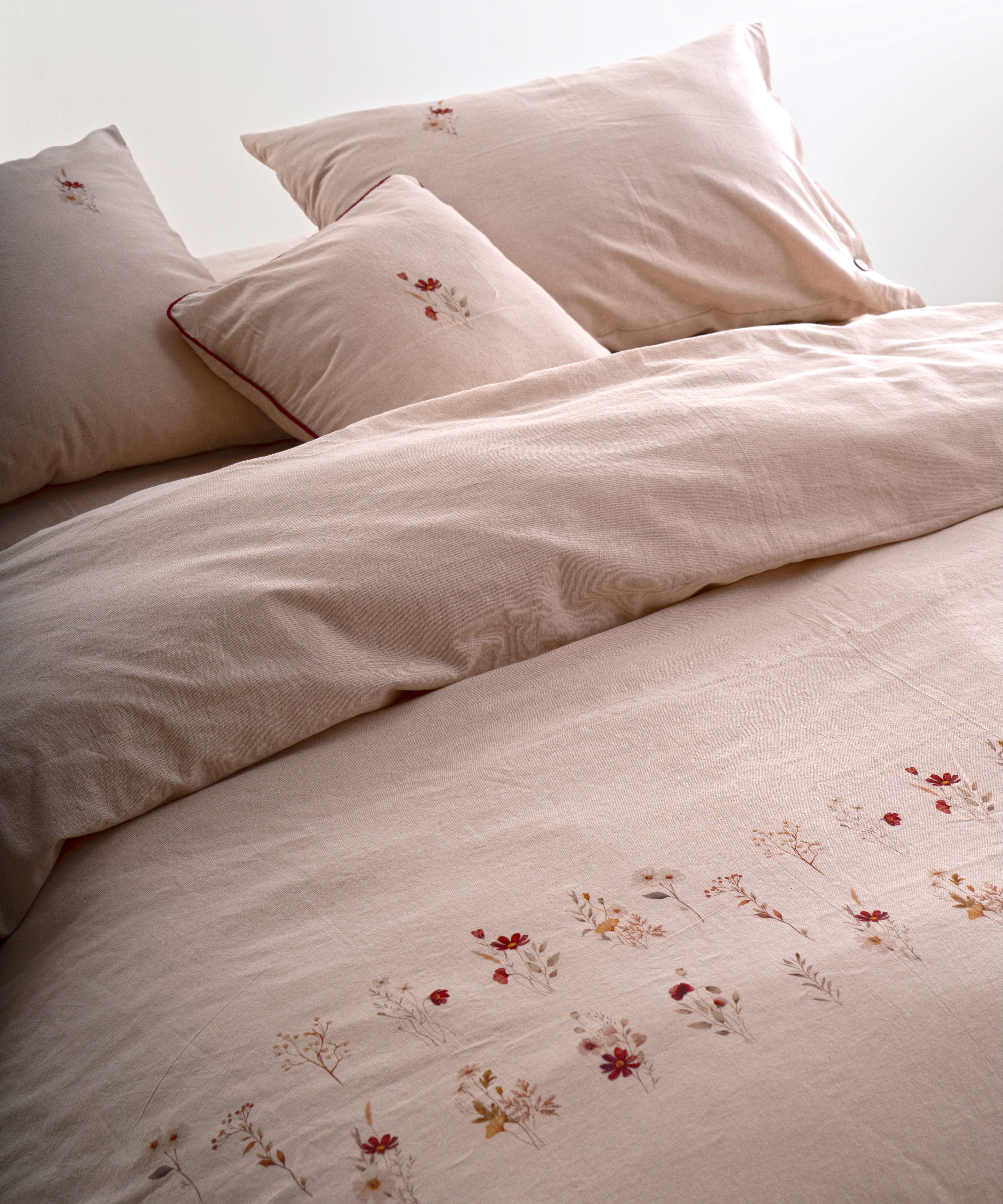 Brise Printanière 100% Cotton Garmentwash Duvet Cover Set