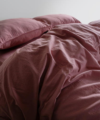 Stonewash Standart 100% Soft Cotton Pillowcase Old Rose