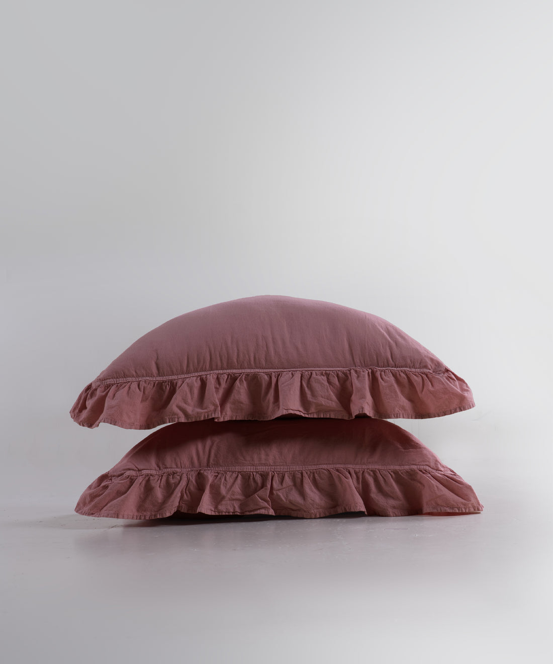 Stonewash Exclusive 100% Soft Cotton Pillowcase Old Rose