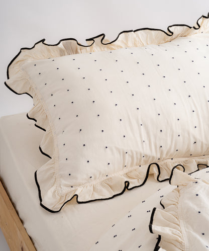 Garmenwashed Point Exclusive 100% Cotton Duvet Cover Set