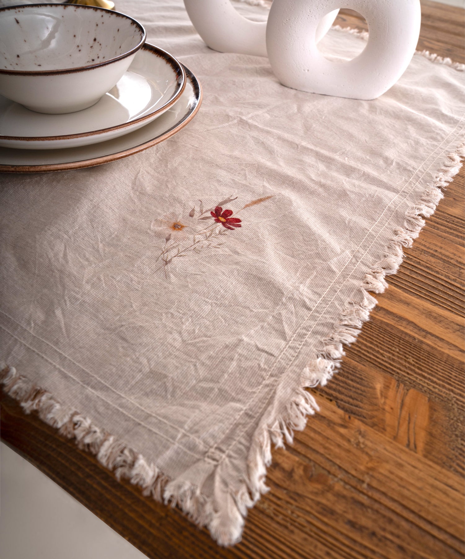 Brise Printanière 100% Cotton Garment Wash Napkin 4 pcs - 45X45cm