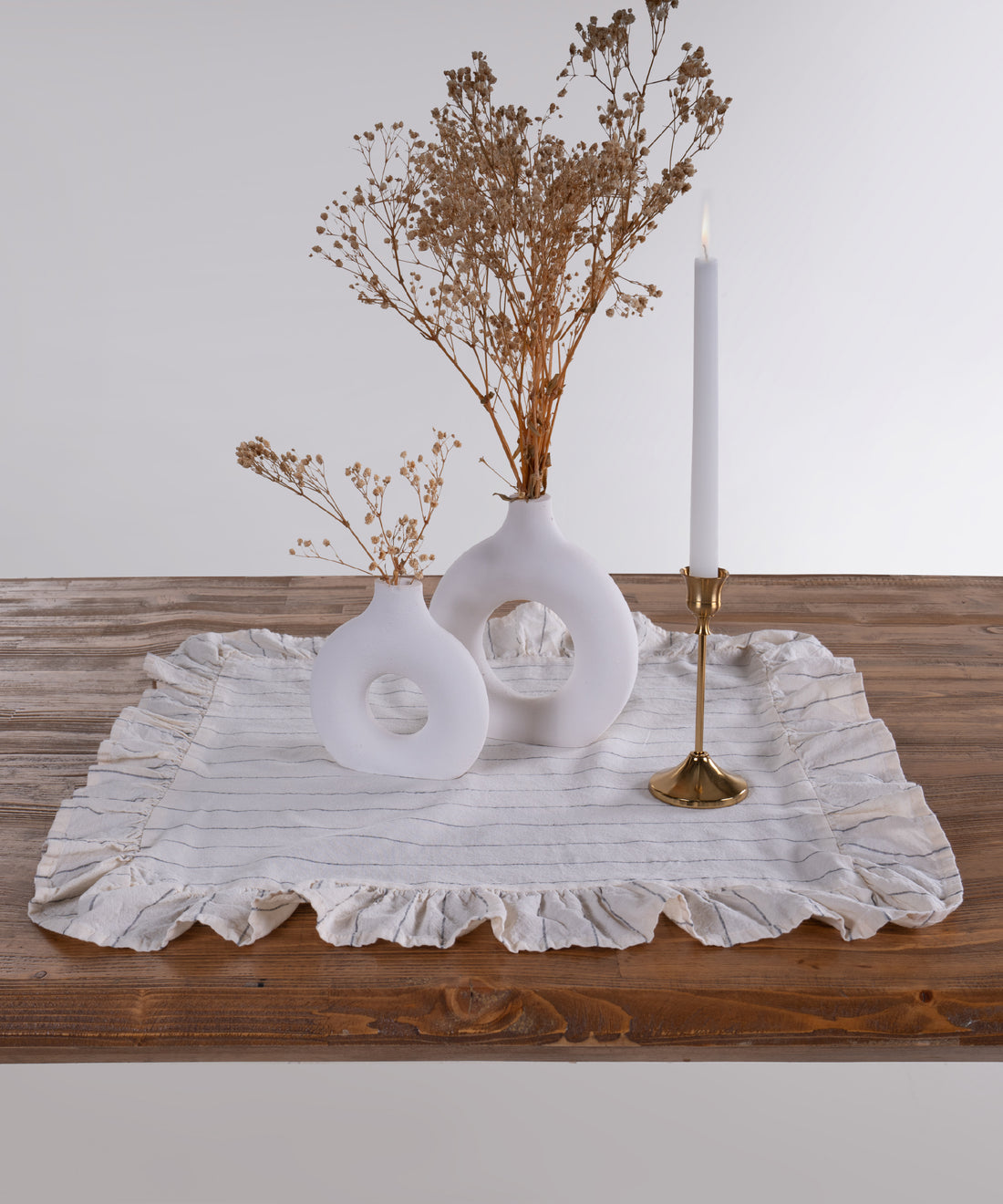 Leila 100% Cotton Garment Wash Napkin 4 pcs - 45X45cm
