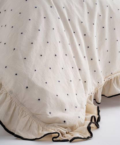 Garmenwashed Point Exclusive 100% Cotton Duvet Cover Set