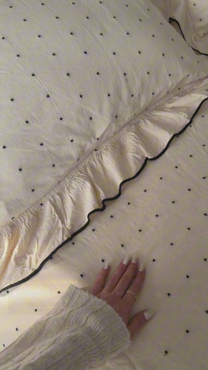 Garmenwashed Point Exclusive 100% Cotton Duvet Cover Set