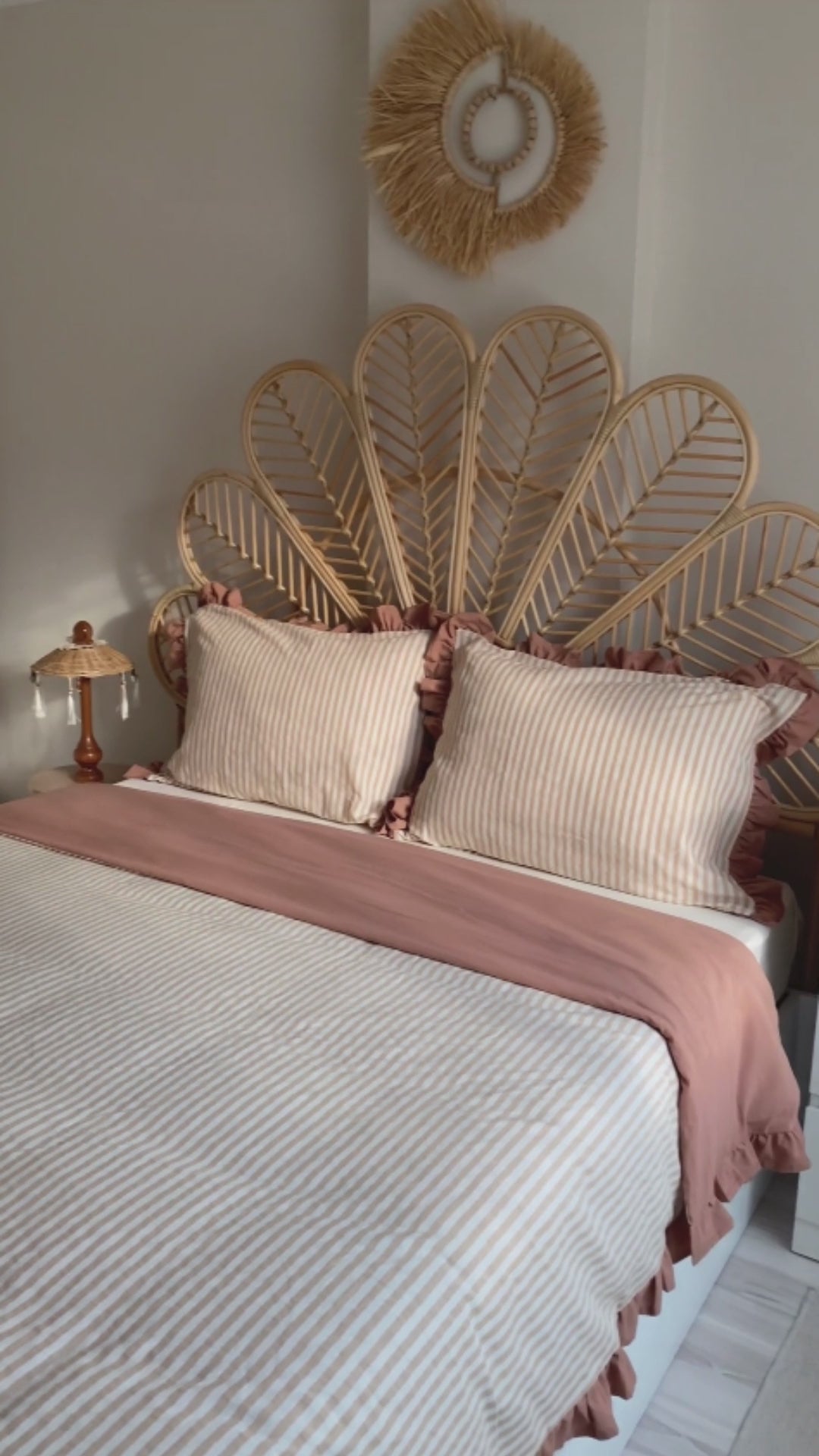 Garmentwashed Marrakesh 100% Soft Cotton Duvet Cover Set - Commencer