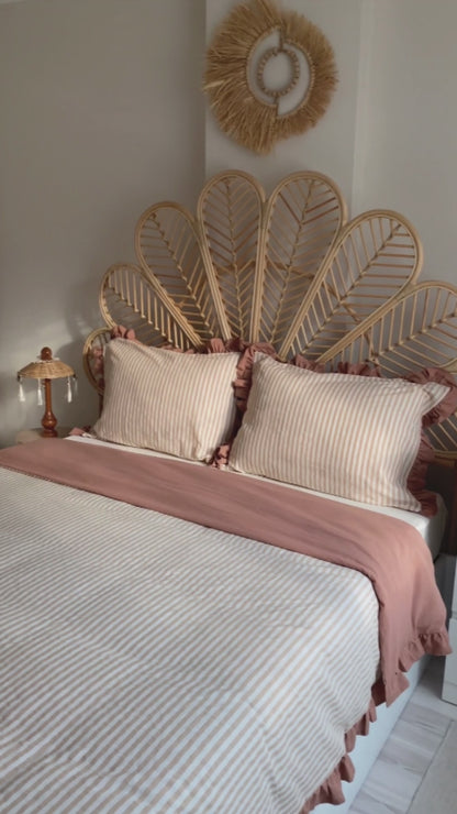 Garmentwashed Marrakesh 100% Soft Cotton Duvet Cover Set - Commencer