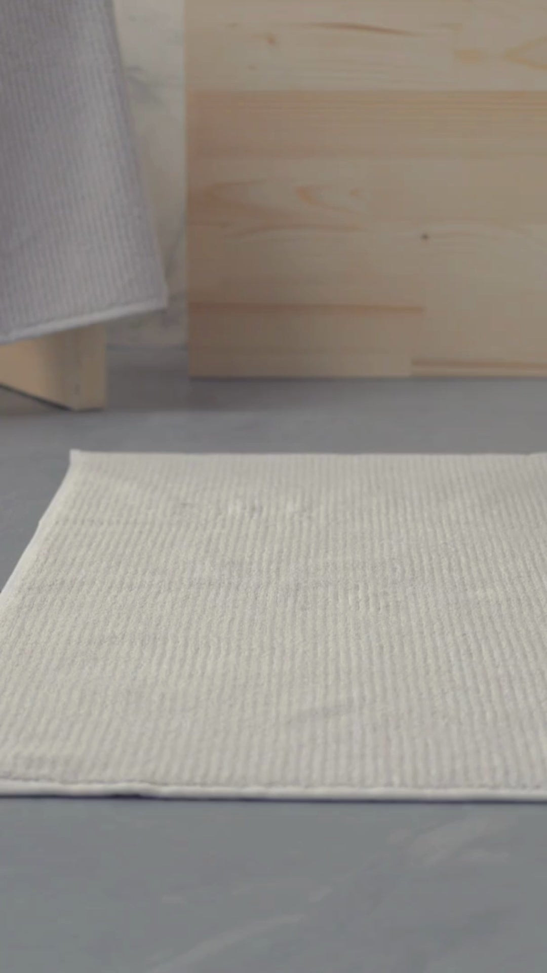 Pana - 50x75cm Set of 2 Bathmats Stone