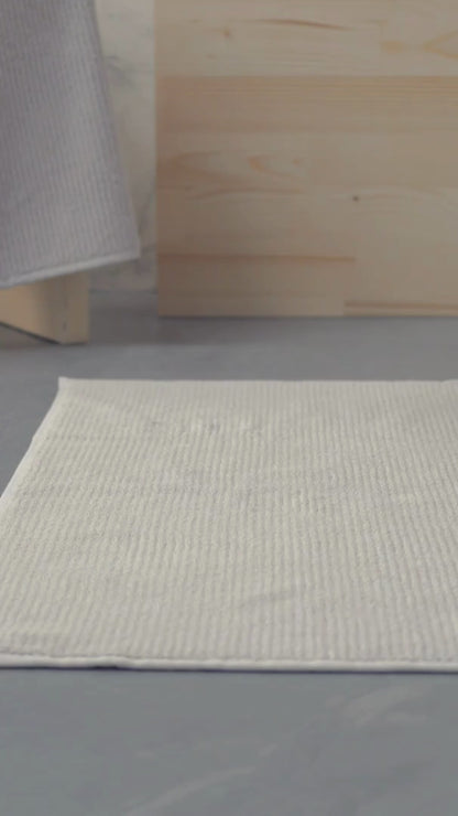 Pana - 50x75cm Set of 2 Bathmats Stone