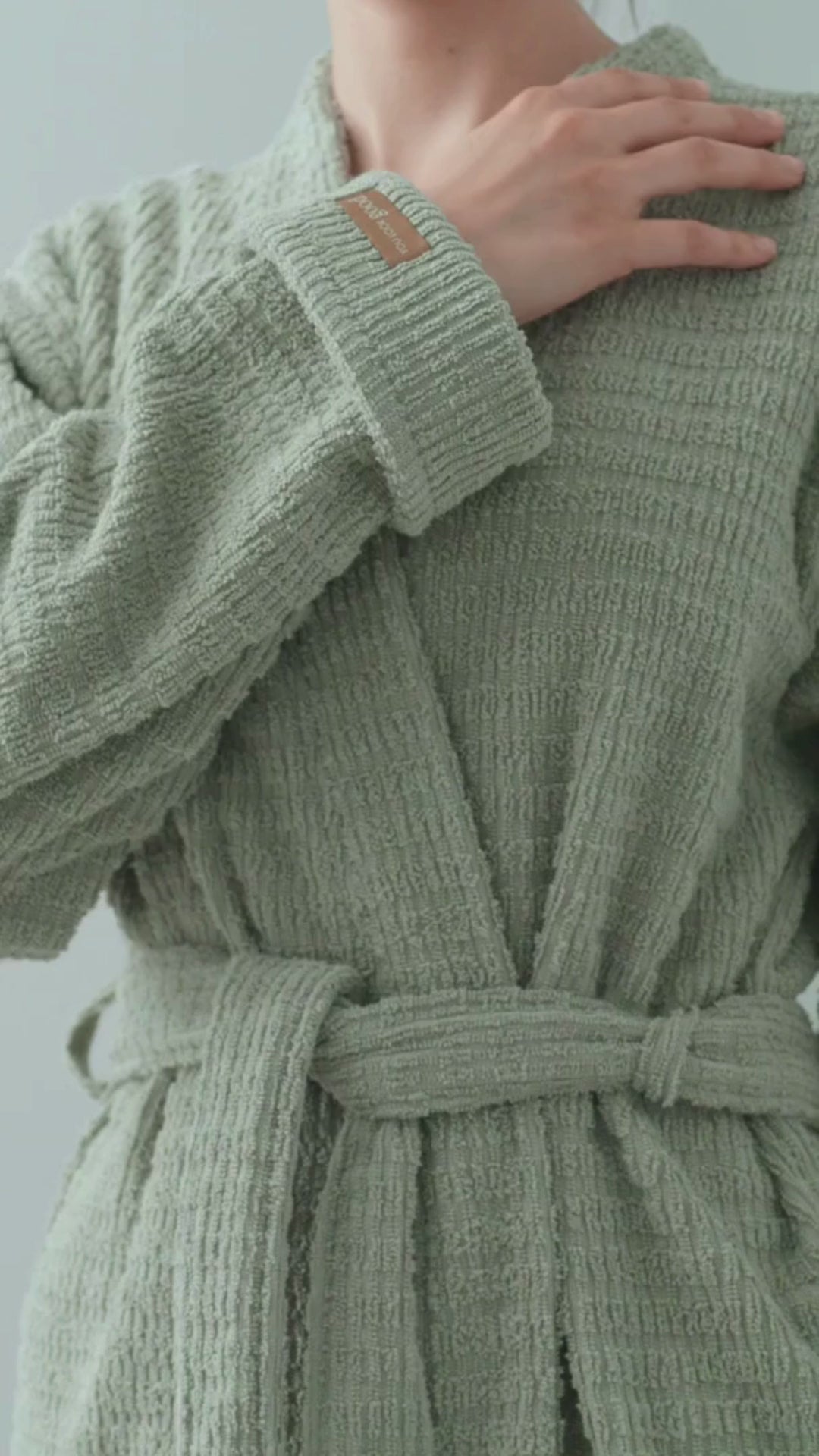 Penta - Unisex Bathrobe Green