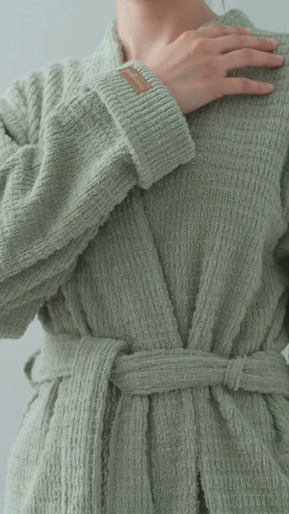 Penta - Unisex Bathrobe Green