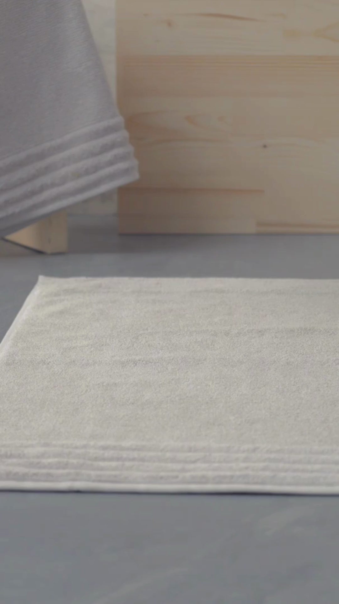 Lapis - 50x75cm Set of 2 Bathmats Stone