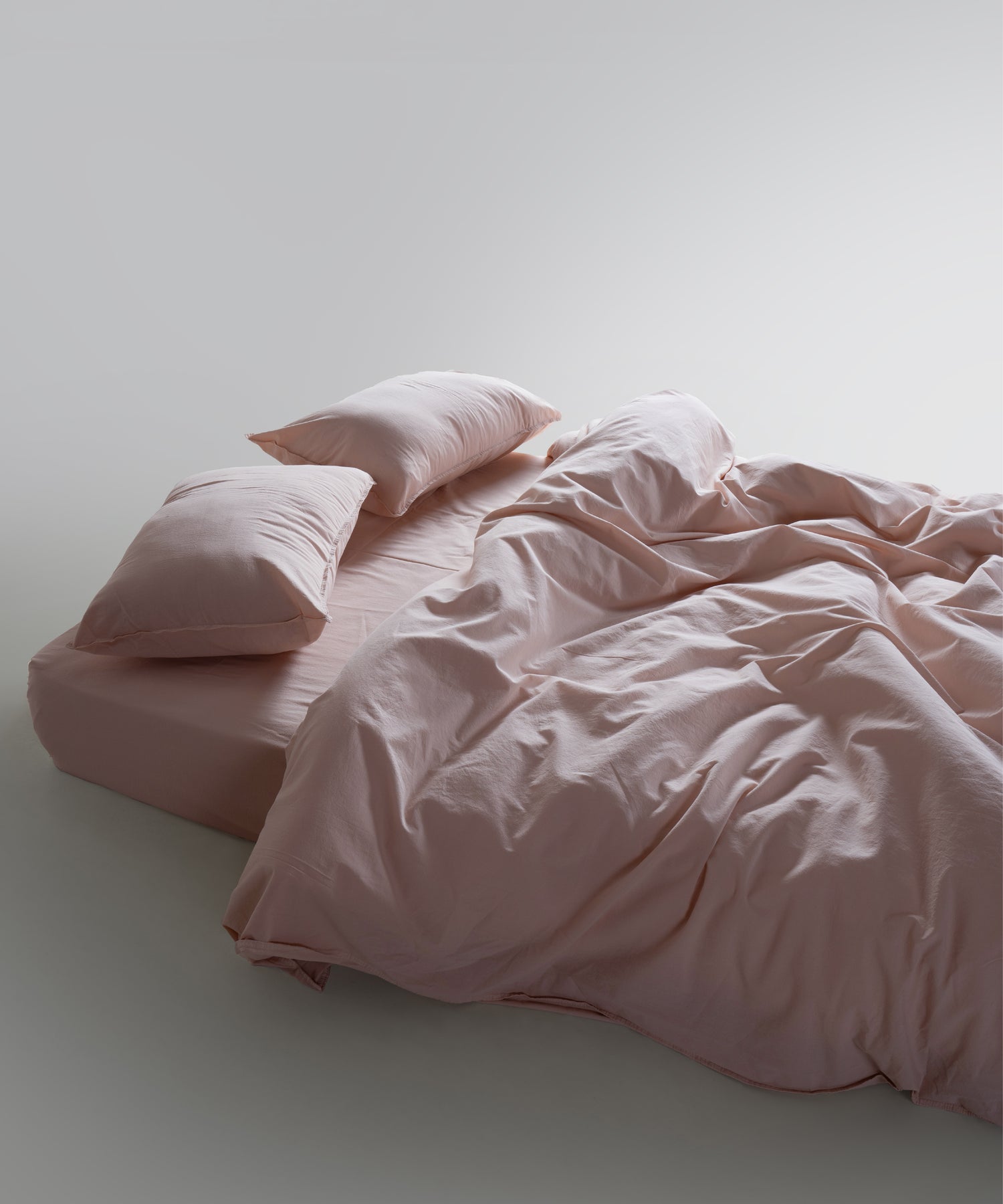 Stonewash 100% Soft Cotton Duvet Cover Set Old Pristine