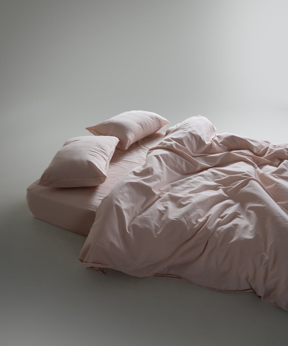 Stonewash 100% Soft Cotton Duvet Cover Set Pristine