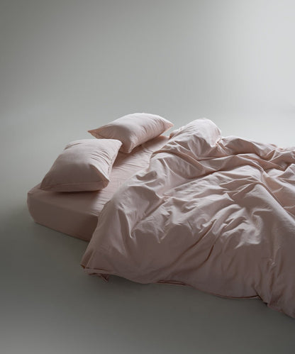 Stonewash 100% Soft Cotton Duvet Cover Set Pristine