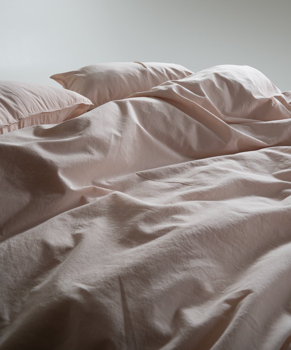 Stonewash 100% Soft Cotton Duvet Cover Set Pristine