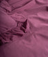 Exclusive Raspberry Ruffled 100% Soft Cotton Pillowcases Pair - Stonewashed | Limasso