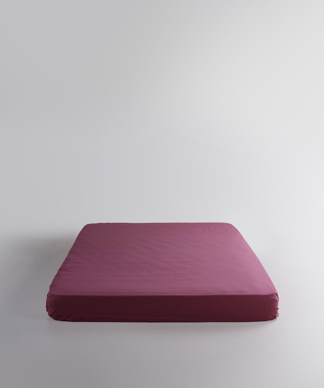 Stonewash 100% Soft Cotton Exclusive Fitted Sheet Set Raspberry