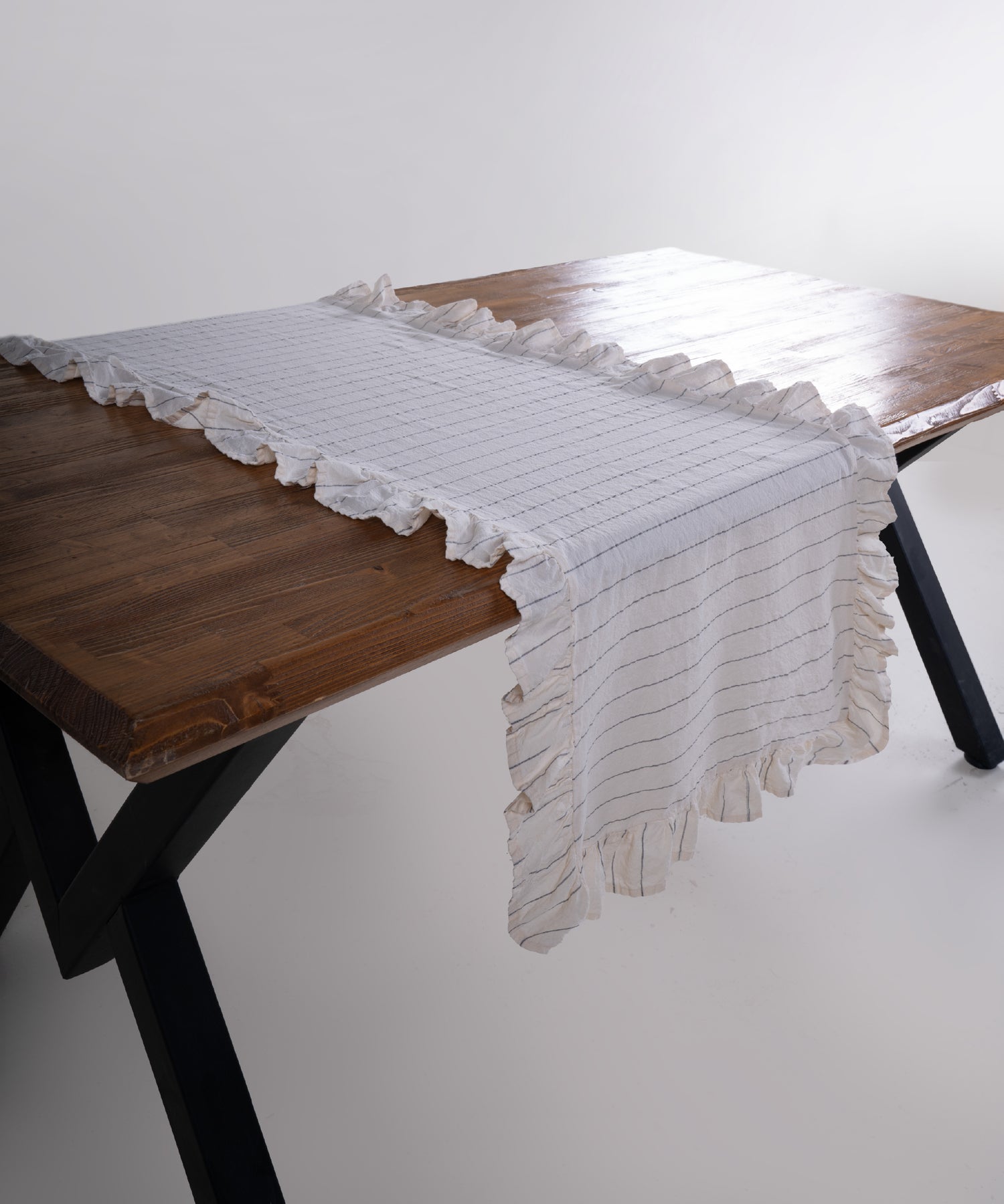 Leila 100% Cotton Garment Wash Runner 2 pcs - 40X150cm