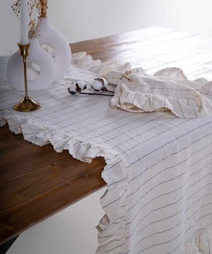 Leila 100% Cotton Garment Wash Runner 2 pcs - 40X150cm