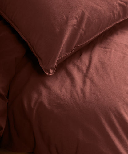 Stonewash Standart 100% Soft Cotton Pillowcase Cinnamon Stick